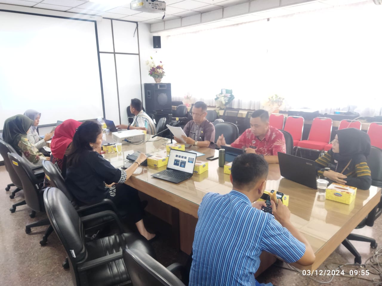 Diskominfo Kota Semarang Ikuti Rapat Validasi Penilaian Kematangan OPD Tahun 2024